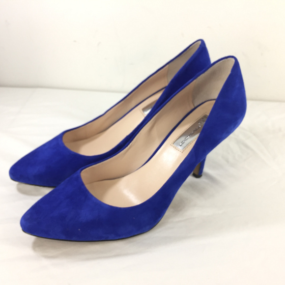 macys royal blue shoes